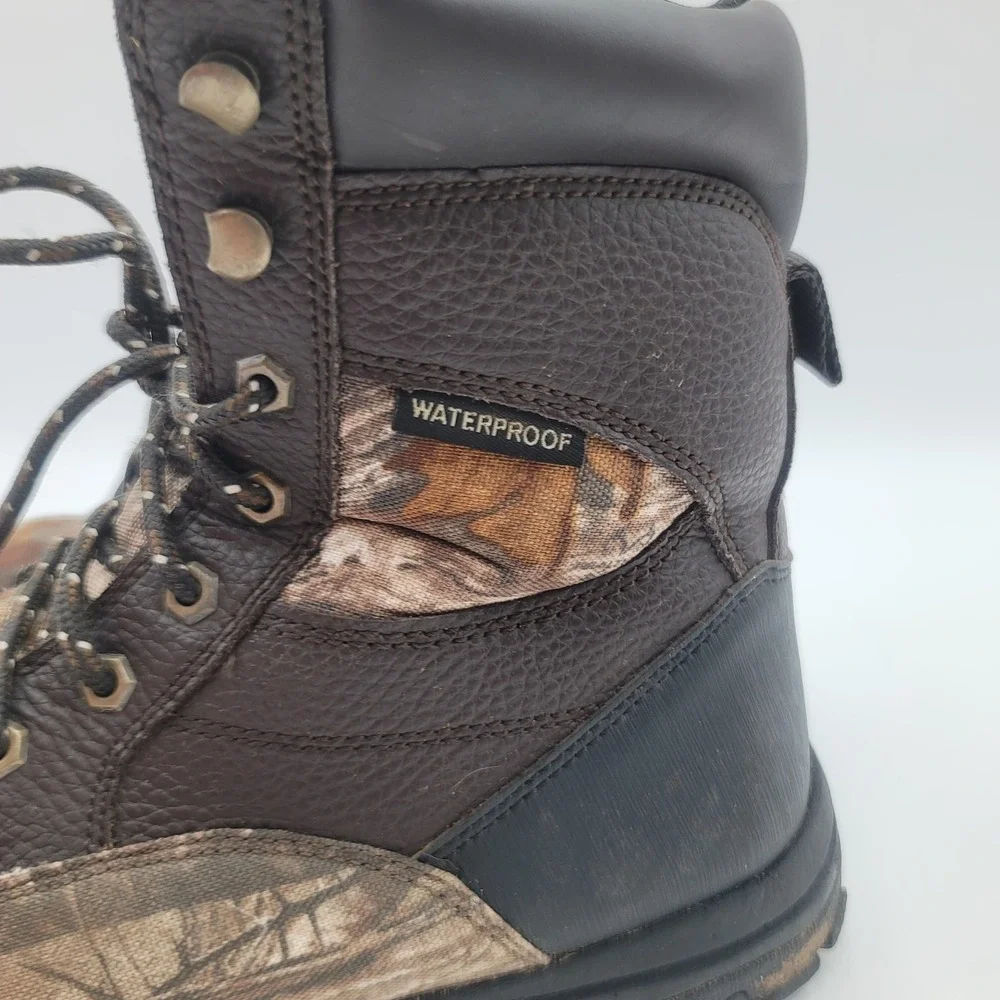 Herman Survivors Mens Camo Hunting Boots 1200g Thinsulate Waterproof 7.5W F19